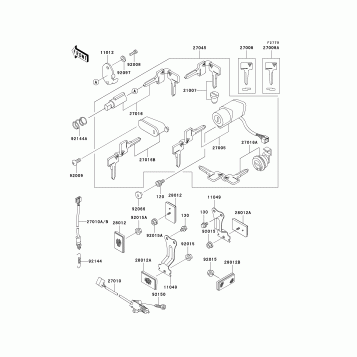 Ignition Switch/Locks/Reflectors