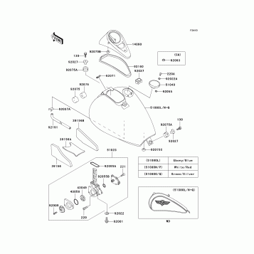 Fuel Tank(4/4)(VN800-B1)
