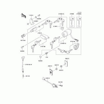 Ignition Switch/Locks/Reflectors