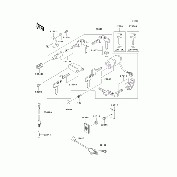 Ignition Switch/Locks/Reflectors