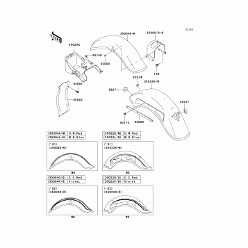 Fenders(4/4)(VN800-B6/B7)