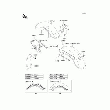 Fenders(4/4)(VN800-B8/B9)
