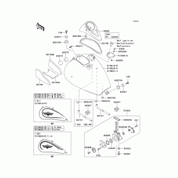 Fuel Tank(7/7)(VN800-B6/B7)