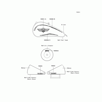 Decals(M.C.Silver)(VN800-B9)(US)