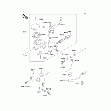 Front Master Cylinder