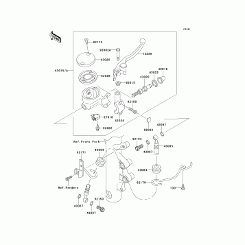 Front Master Cylinder