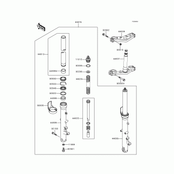 Front Fork(ZG1000-A14)
