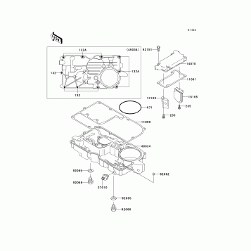 Breather Cover/Oil Pan