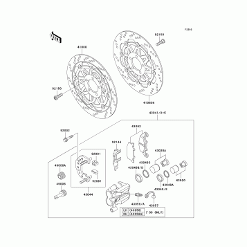 Front Brake(ZG1000-A15-A18)