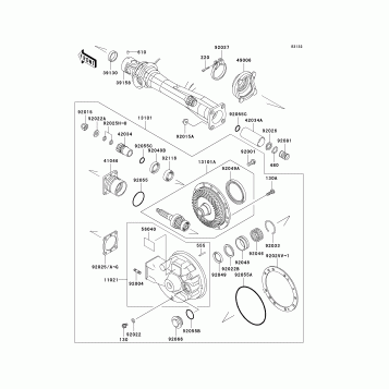 Drive Shaft/Final Gear