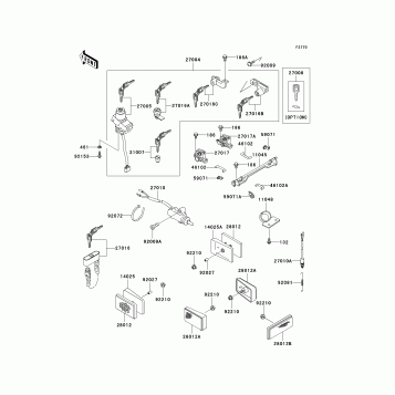 Ignition Switch/Locks/Reflectors