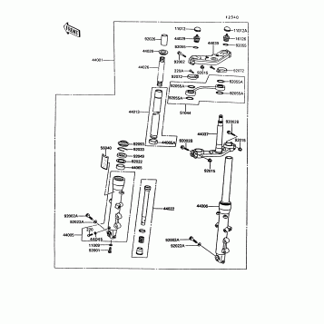 Front Fork(ZG1000-A7/A8)