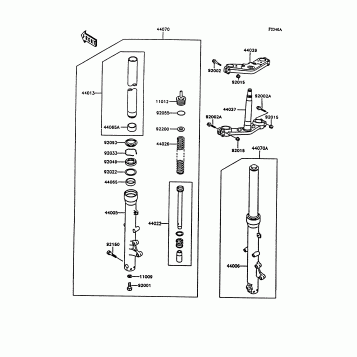 Front Fork(ZG1000-A9)