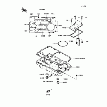 Breather Body/Oil Pan