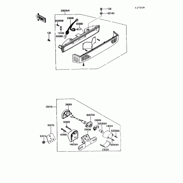 Tail Lamp(ZG1200-B2/B3/B4/B5)