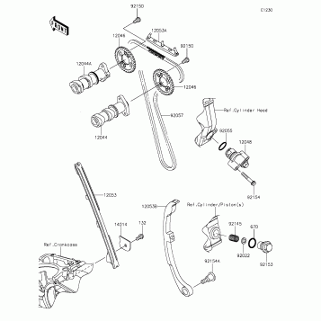 Camshaft(s)/Tensioner