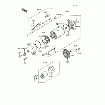 Starter Motor(ZG1200-B6)