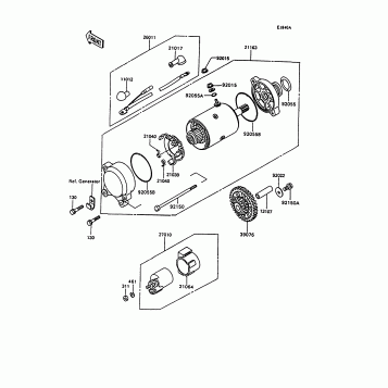 Starter Motor(ZG1200-B7/B8/B9)