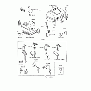 Ignition Switch/Locks/Reflectors