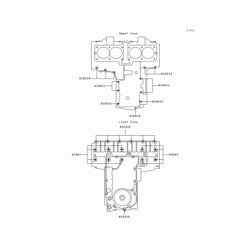 Crankcase Bolt Pattern