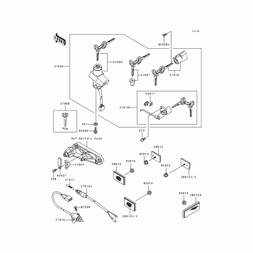 Ignition Switch/Locks/Reflectors