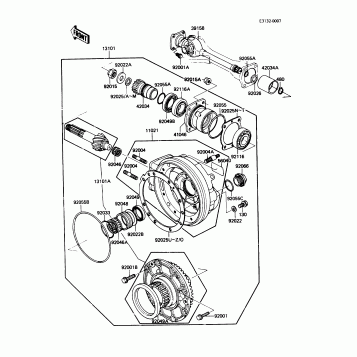 Drive Shaft/Final Gear