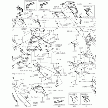 Cowling Lowers(HNFNN-HNFAL)