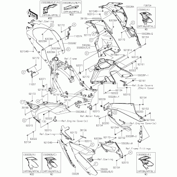 Cowling Lowers(HPFNN-HPFBL)