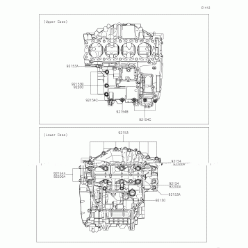Crankcase Bolt Pattern