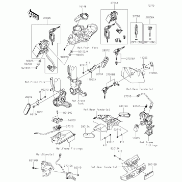 Ignition Switch/Locks/Reflectors