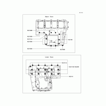 Crankcase Bolt Pattern