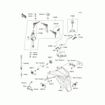 Ignition Switch/Locks/Reflectors
