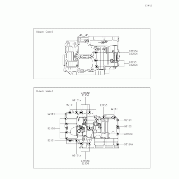 Crankcase Bolt Pattern