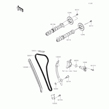 Camshaft(s)/Tensioner