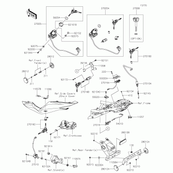 Ignition Switch/Locks/Reflectors