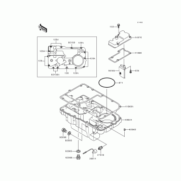 Breather Cover/Oil Pan