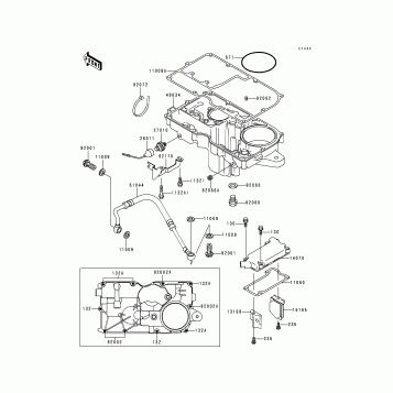 Breather Cover/Oil Pan