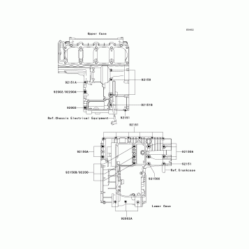 Crankcase Bolt Pattern