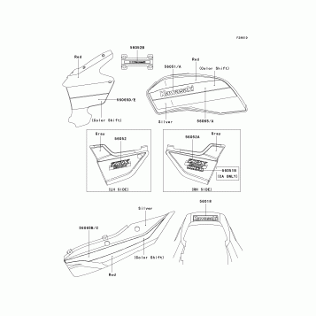 Decals(Red/Silver)(ZR1200-A2)