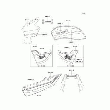 Decals(Green)(ZR1200-A3)