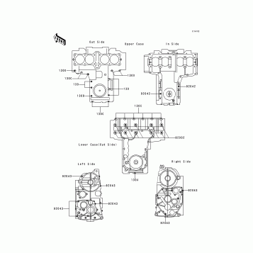Crankcase Bolt Pattern