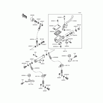 Front Master Cylinder(ZR750-C1)