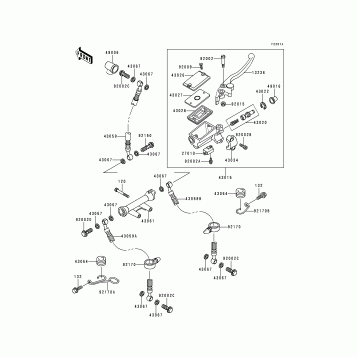 Front Master Cylinder(ZR750-C2/C3)