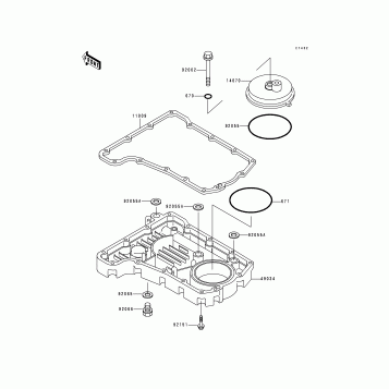 Breather Cover/Oil Pan