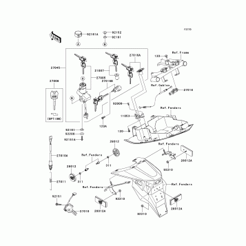 Ignition Switch/Locks/Reflectors
