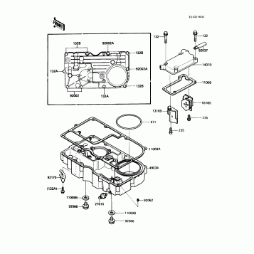 Breather Cover/Oil Pan