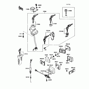 Ignition Switch/Locks/Reflectors