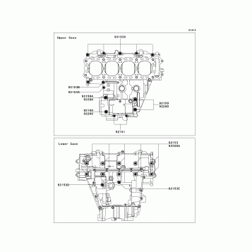Crankcase Bolt Pattern