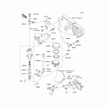 Rear Master Cylinder(D7F/D7FA)