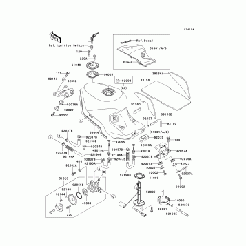 Fuel Tank(ZX1100-D2)